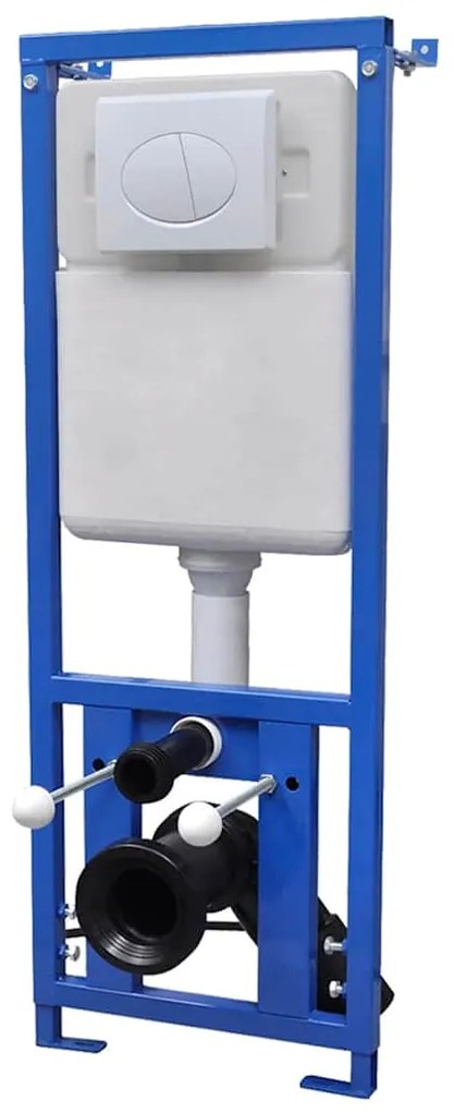 vidaXL Rezervor înalt încastrat, 11 L, 41 x 14 x (110-125) cm