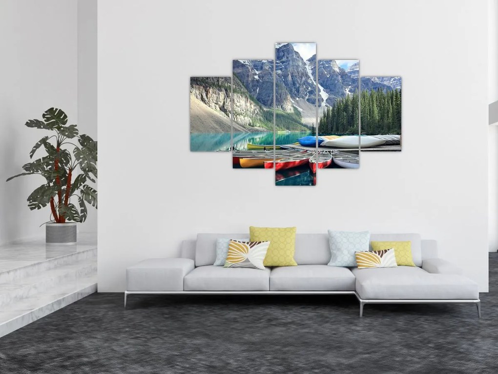 Tablou - Moraine Lake (150x105 cm)