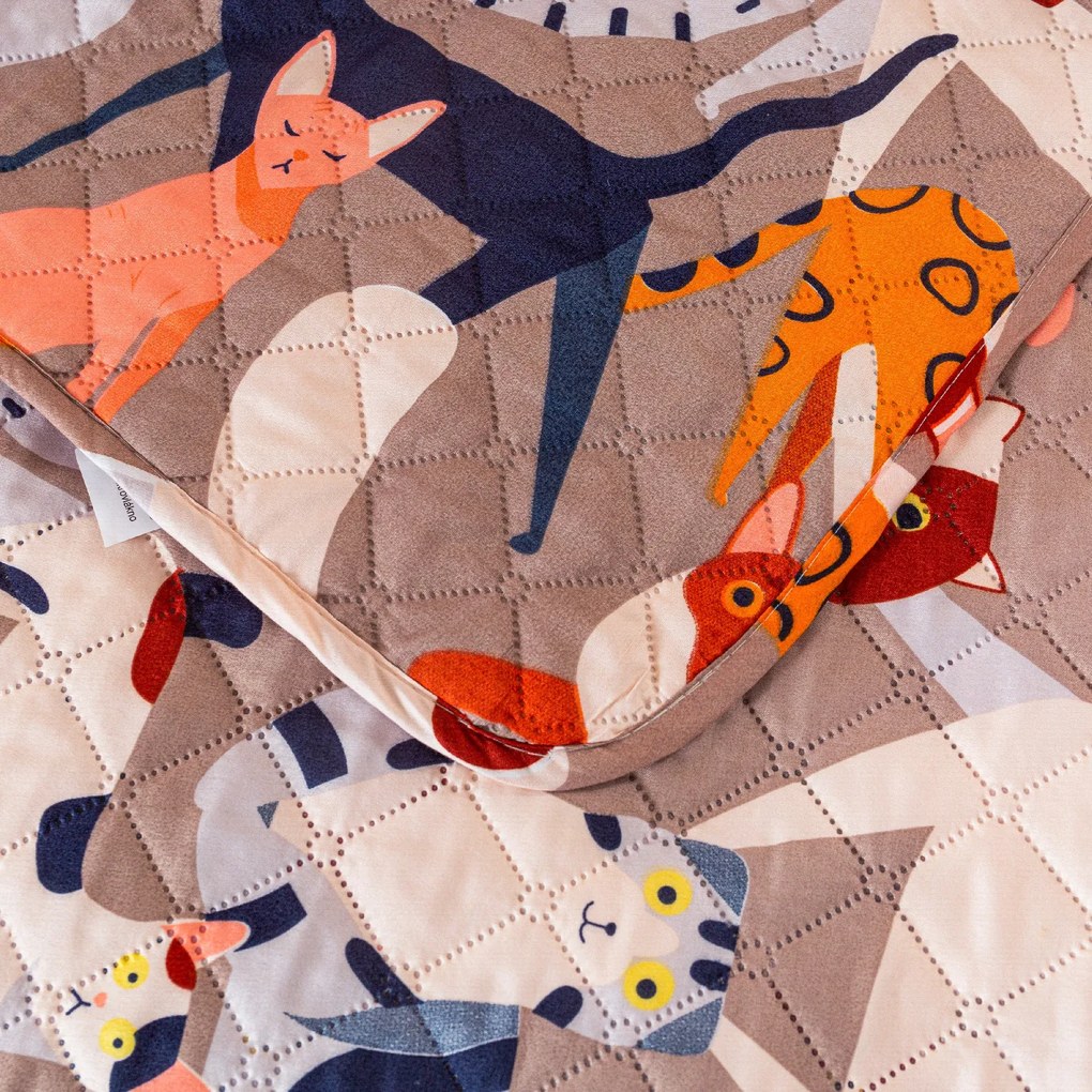 Cuvertura de pat CATMOSPHERE, colorat Dimensiune: 220 x 240 cm