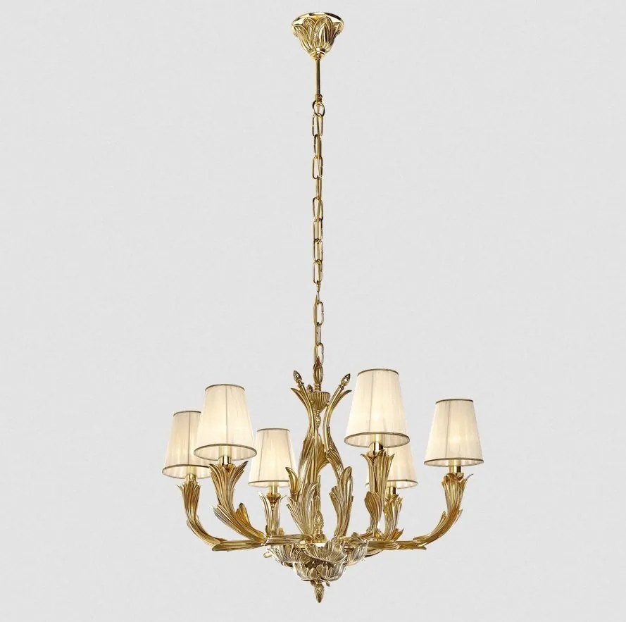Candelabru 6 brate LUX realizata manual Sibilla