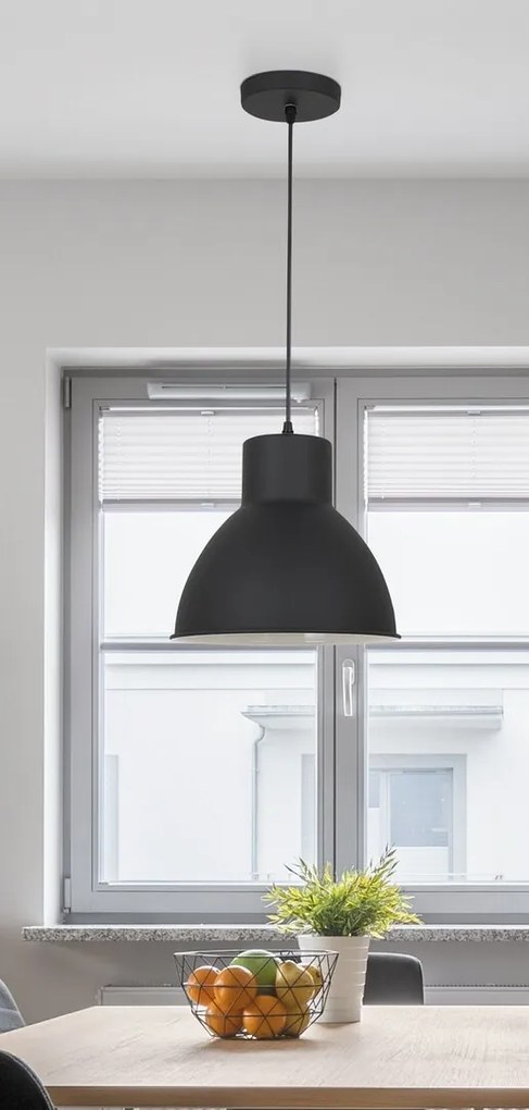 Pendul design industrial metalic antracit DEREK 2578 RX