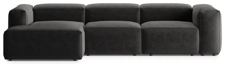 Coltar 3 locuri Bergamo stofa L304 cm