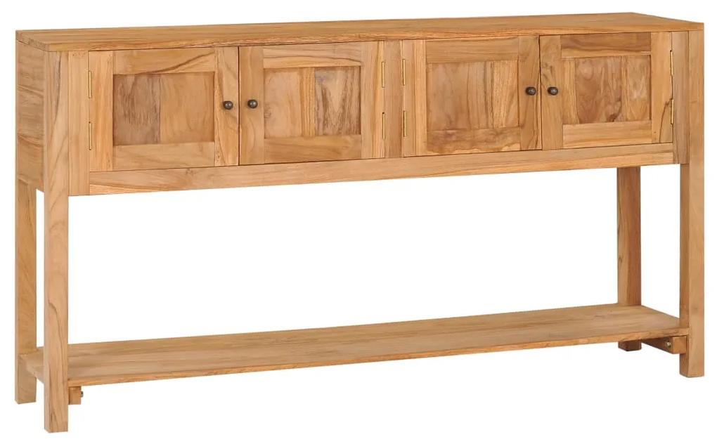 288894 vidaXL Servantă, 140 x 30 x 75 cm, lemn masiv de tec