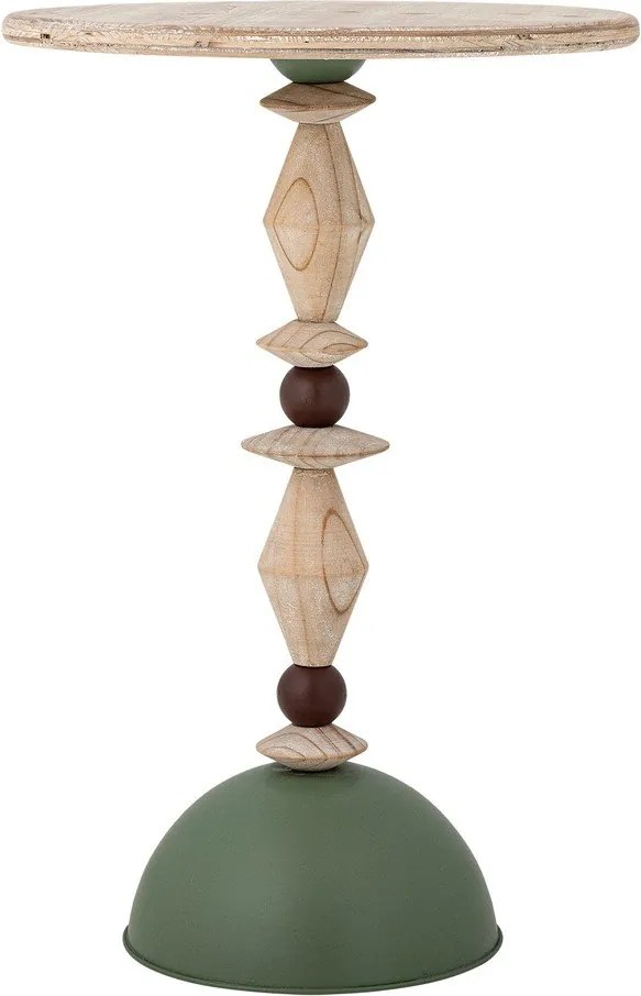 Măsuță auxiliară rotundă din lemn de brad ø 40 cm Mannelli – Bloomingville