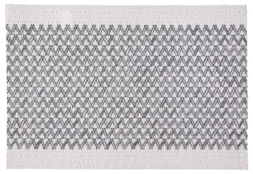 Nappron Elly alb - gri închis, 30 x 45 cm