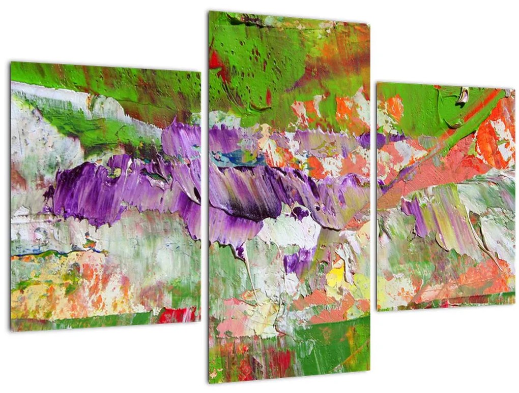Tablou cu abstracție - pictura (90x60 cm)