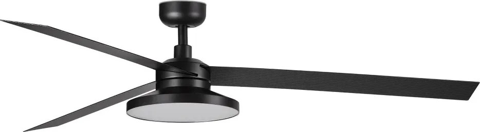 Lustra LED cu Ventilator tavan si telecomanda CRUISER TAK XL negru 2700K
