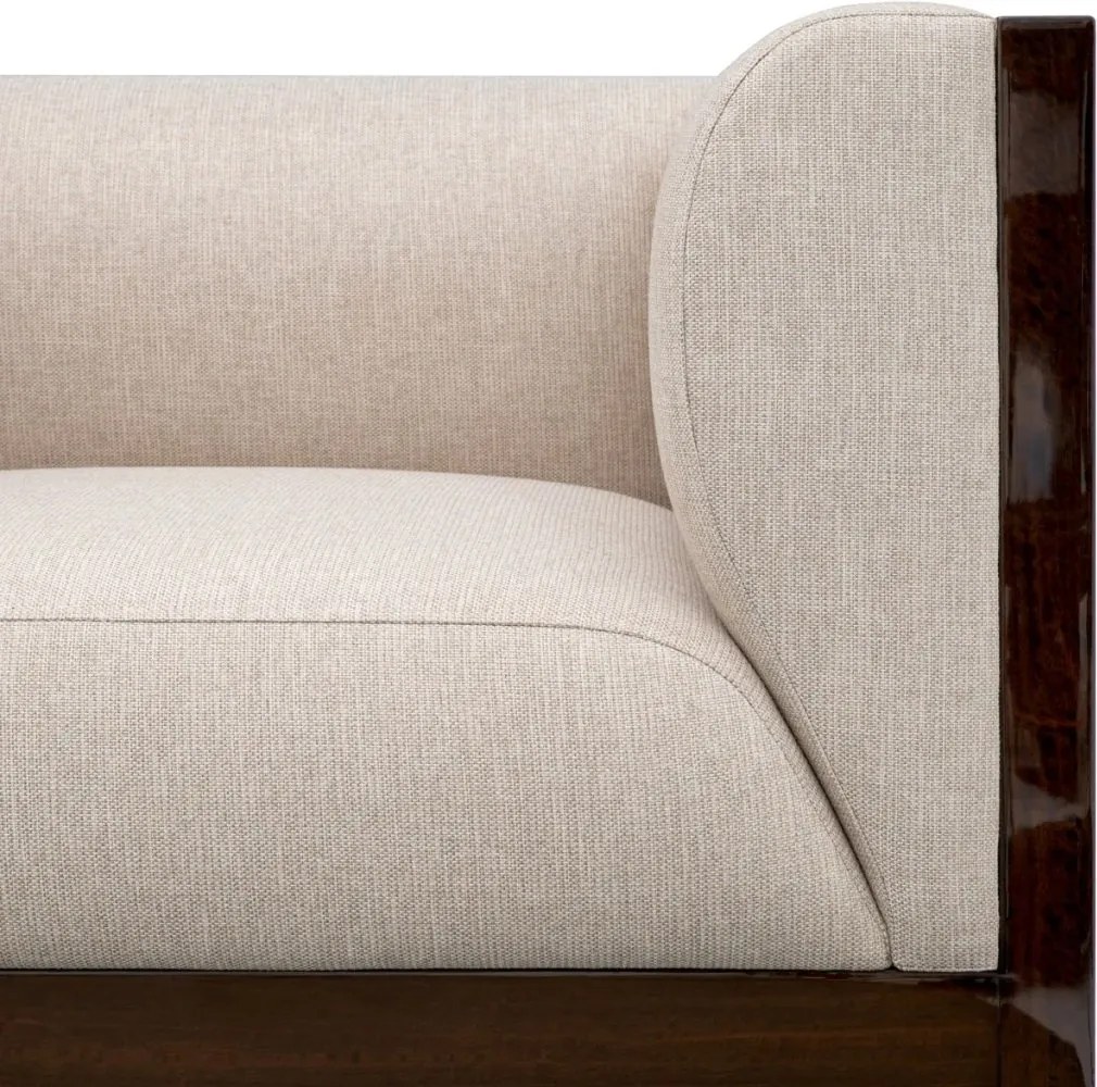 Fotoliu pivotant design LUX, Furnir de eucalipt lucios, Sebastian