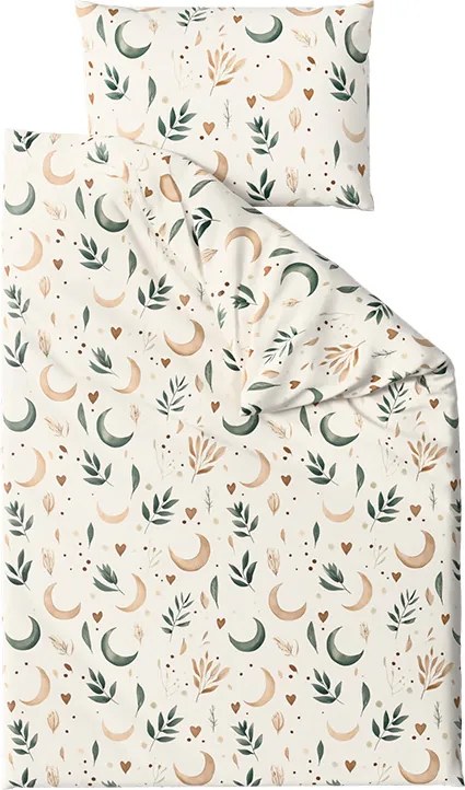 Lenjerie de pat din microfibra BOHO MOON crem Dimensiune lenjerie de pat: 70 x 90 cm | 140 x 220 cm