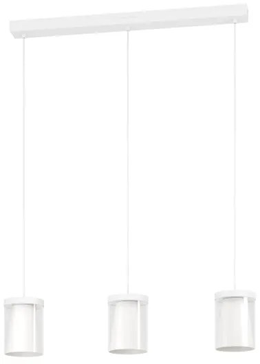 Lustră LED RGBW dimabilă pe cablu Eglo 901122 CHIUSELLO-Z 3xLED/3,7W/230V alb