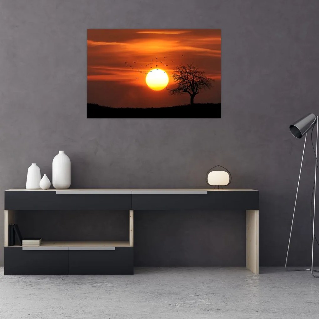 Tablou - Apus de soare (90x60 cm)
