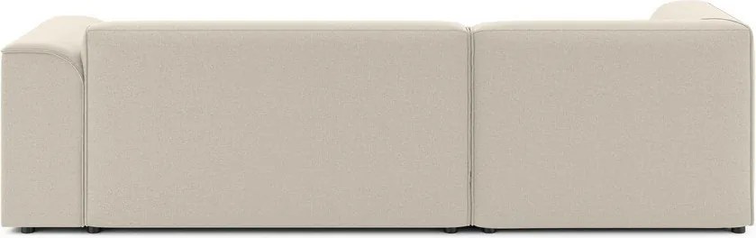 Colțar bej (cu colț pe partea stângă/cu șezlong) Merid – Ropez