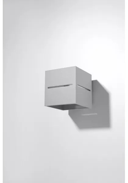 Aplică perete LOBO 1xG9/40W/230V gri