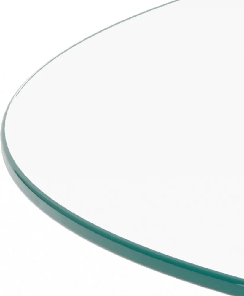 Măsuță de cafea rotundă din sticlă ø 80 cm Samos – Actona
