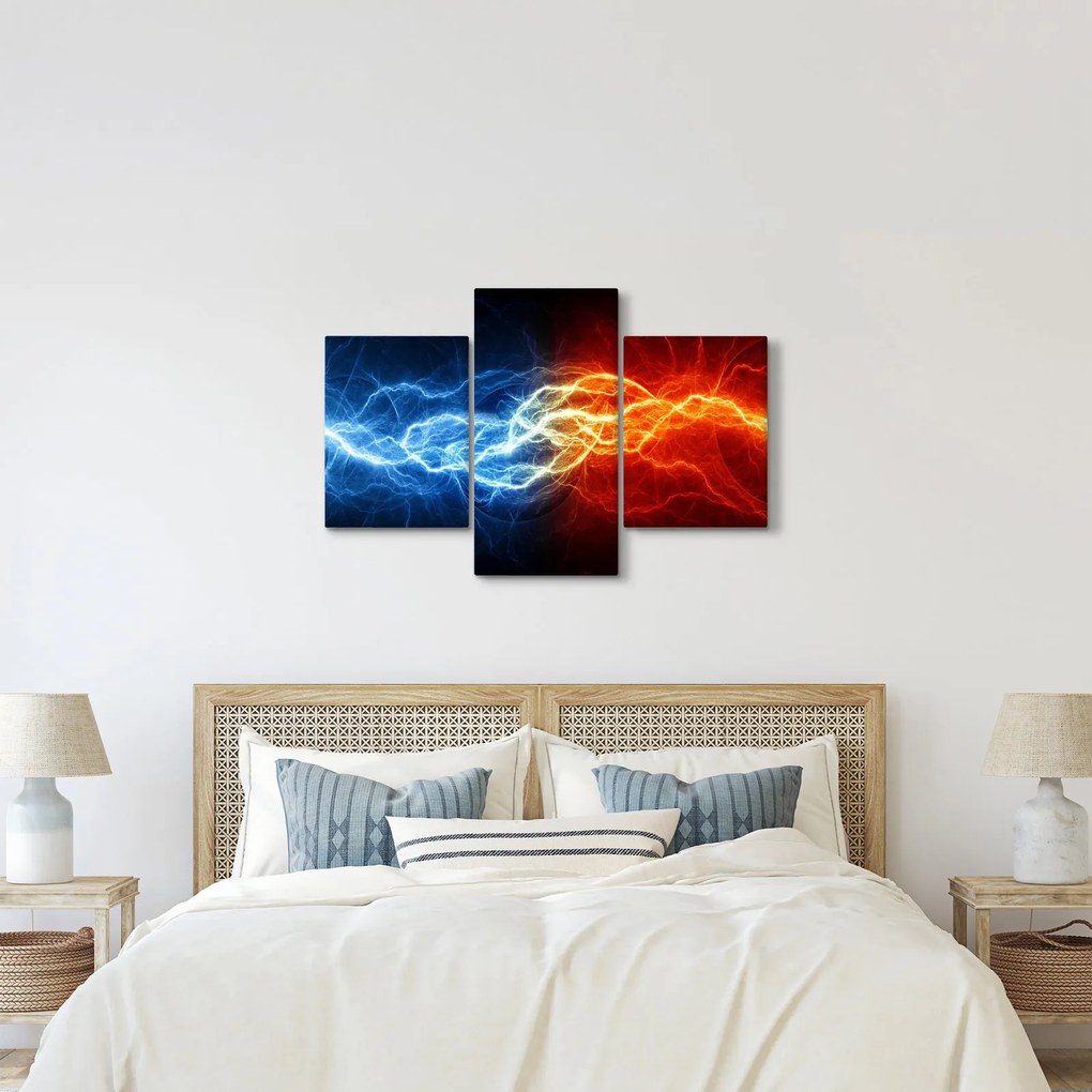 Tablou cu tensiunea de curent (90x60 cm)