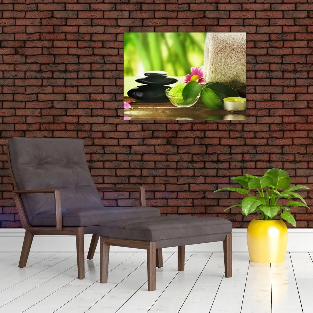 Tablou cu unelte pentru masaj (70x50 cm)