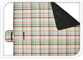 Pătură de picnic Redcliffs Dice verde-portocaliu,150 x 180 cm