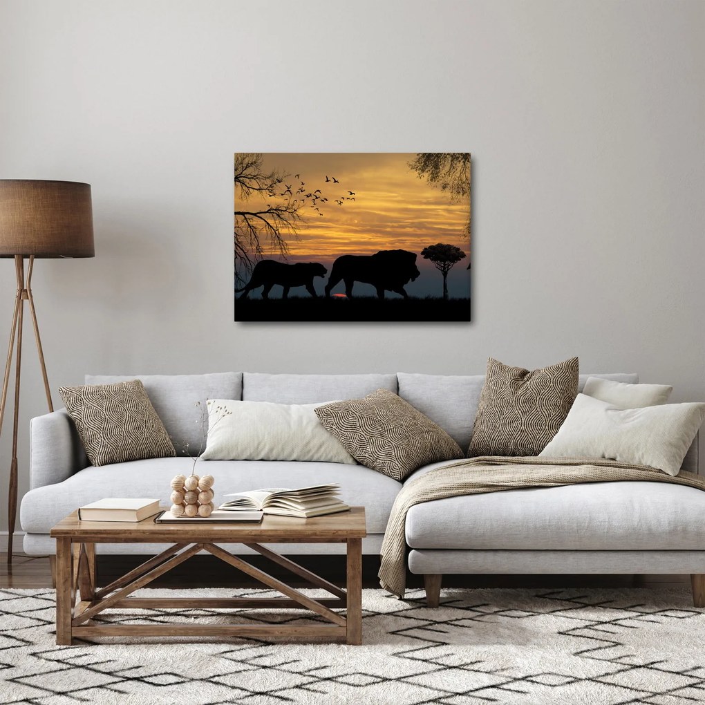 Tablou cu Safari (70x50 cm)