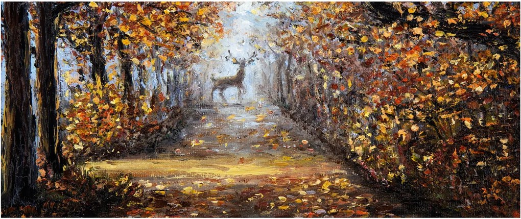 Tablou - Spiritul pădurii (120x50 cm)