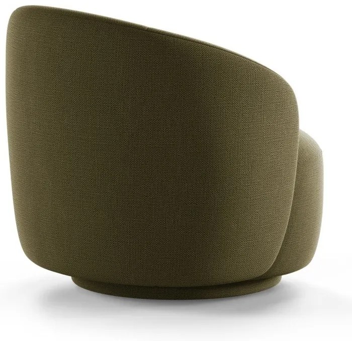 Fotoliu verde pivotant Letizia – Micadoni