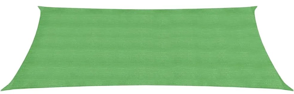 Pânză parasolar, verde deschis, 4x7 m, hdpe, 160 g/m²