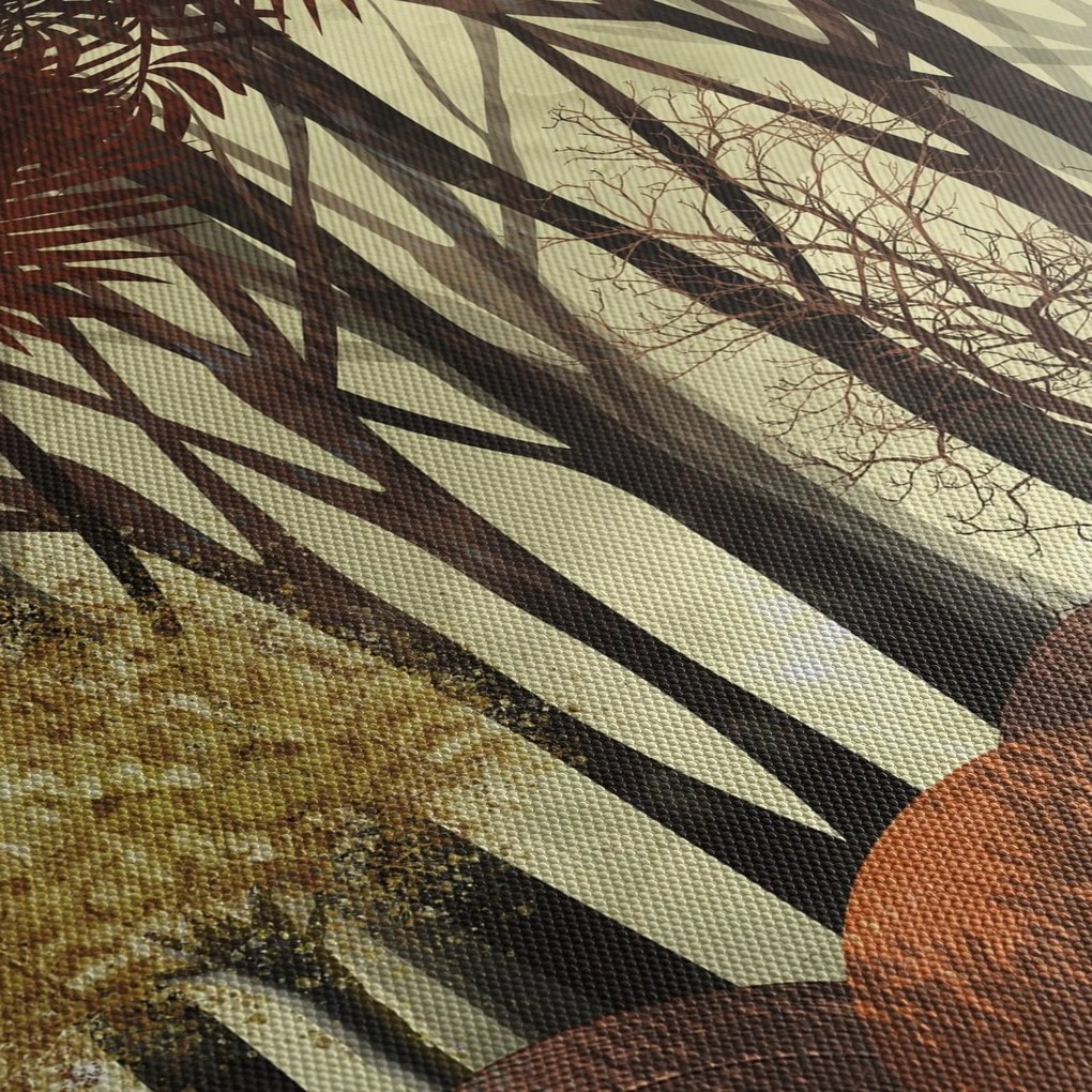 Tablou - Pădure decorativă (70x50 cm)