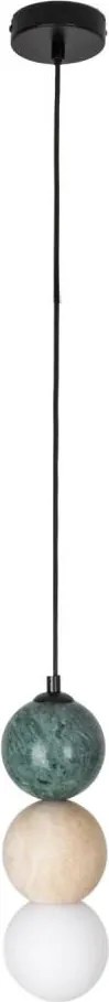 MAXLIGHT P0665 - Pendul pe cablu ALICE 1xG9/7W/230V Ø 10 cm negru