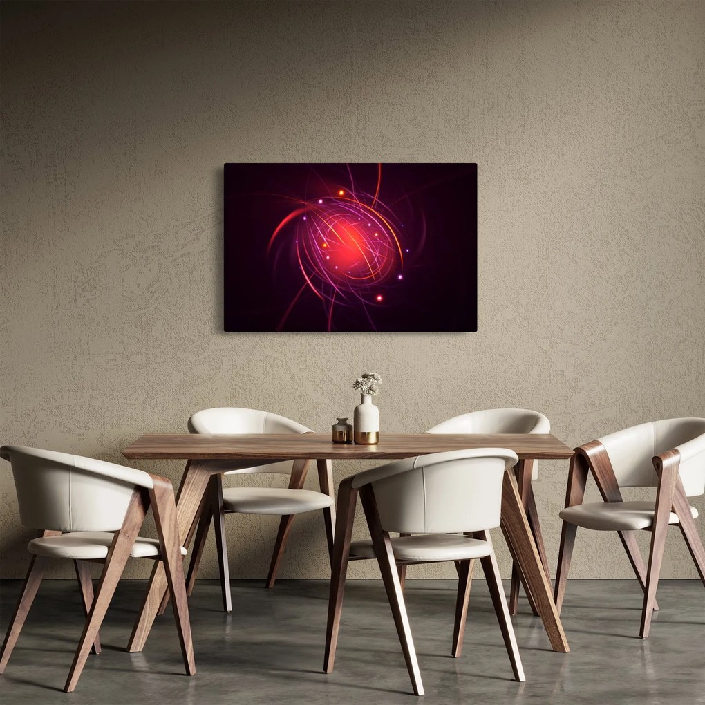 Tabloul modern cu abstacțiune (90x60 cm)