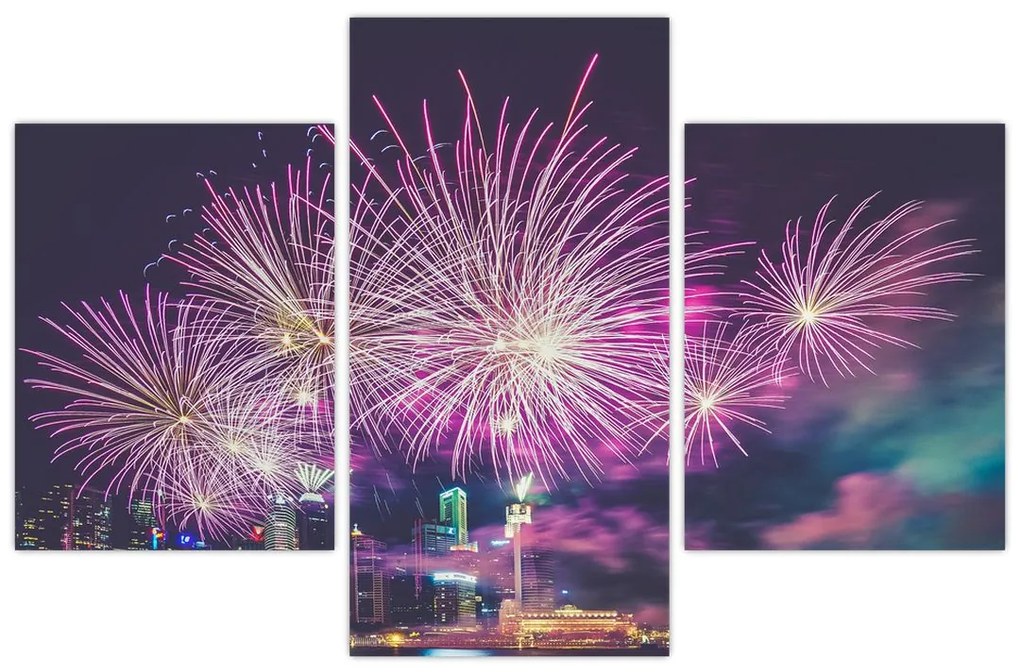 Tablou cu artificii (90x60 cm)