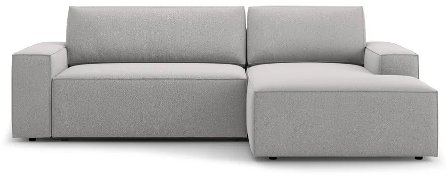 Colțar gri deschis extensibil (cu colț pe partea dreaptă) Jodie – Micadoni Home