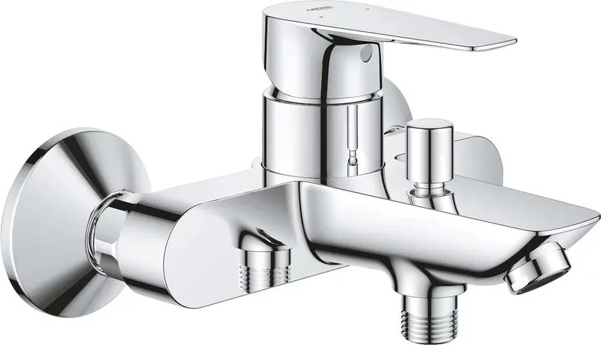 Baterie cada-dus monocomanda Grohe Start Edge crom lucios