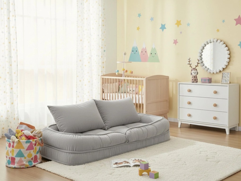 Reducere Fotoliu Relaxant de Pozitionare LAZY SOFA, gri II. calitate