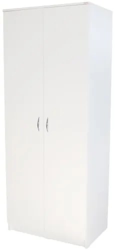 Dulap Soft 2 usi cu despartitor alb