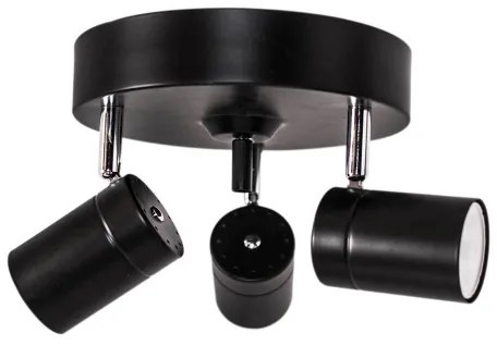 Spot ByRydens 4200710-4002 CORRECT 3xGU10/7W/230V negru