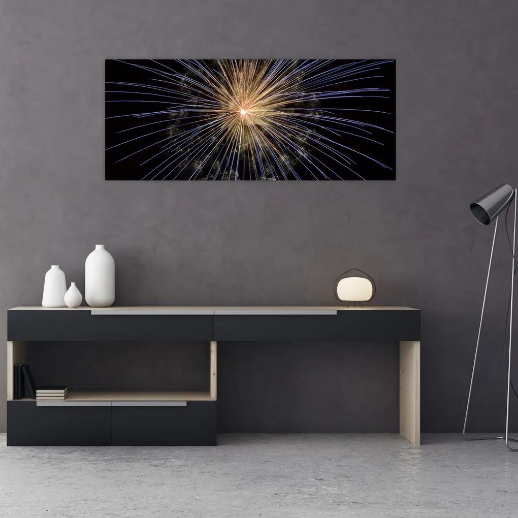 Tablou cu artificii (120x50 cm)