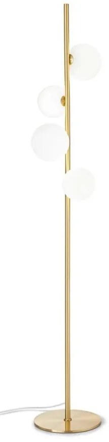 Lampadar modern Perlage pt4 alama/alb