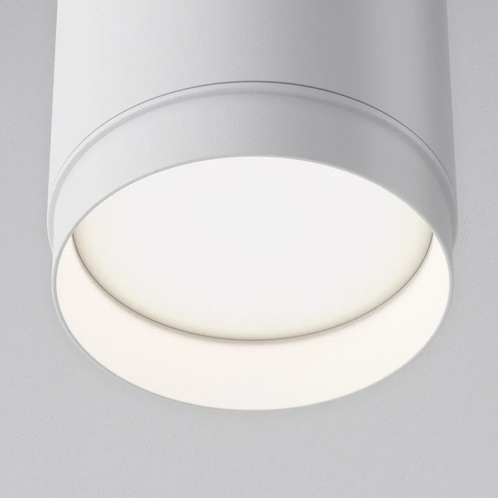 Pendul minimalist design tehnic Polar alb