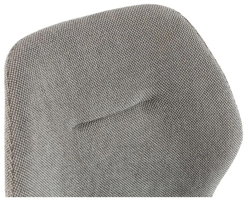 Scaune de dining gri-deschis 4 buc. tapițate Ansu – Marckeric