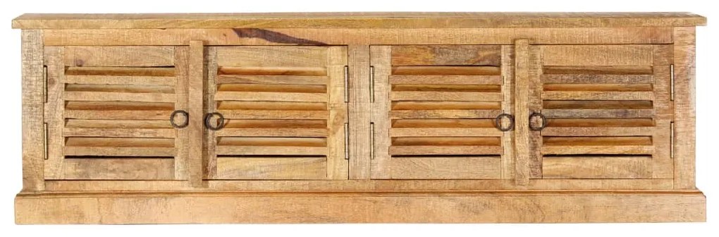 286316 vidaXL Bancă de depozitare, 128 cm, lemn masiv de mango