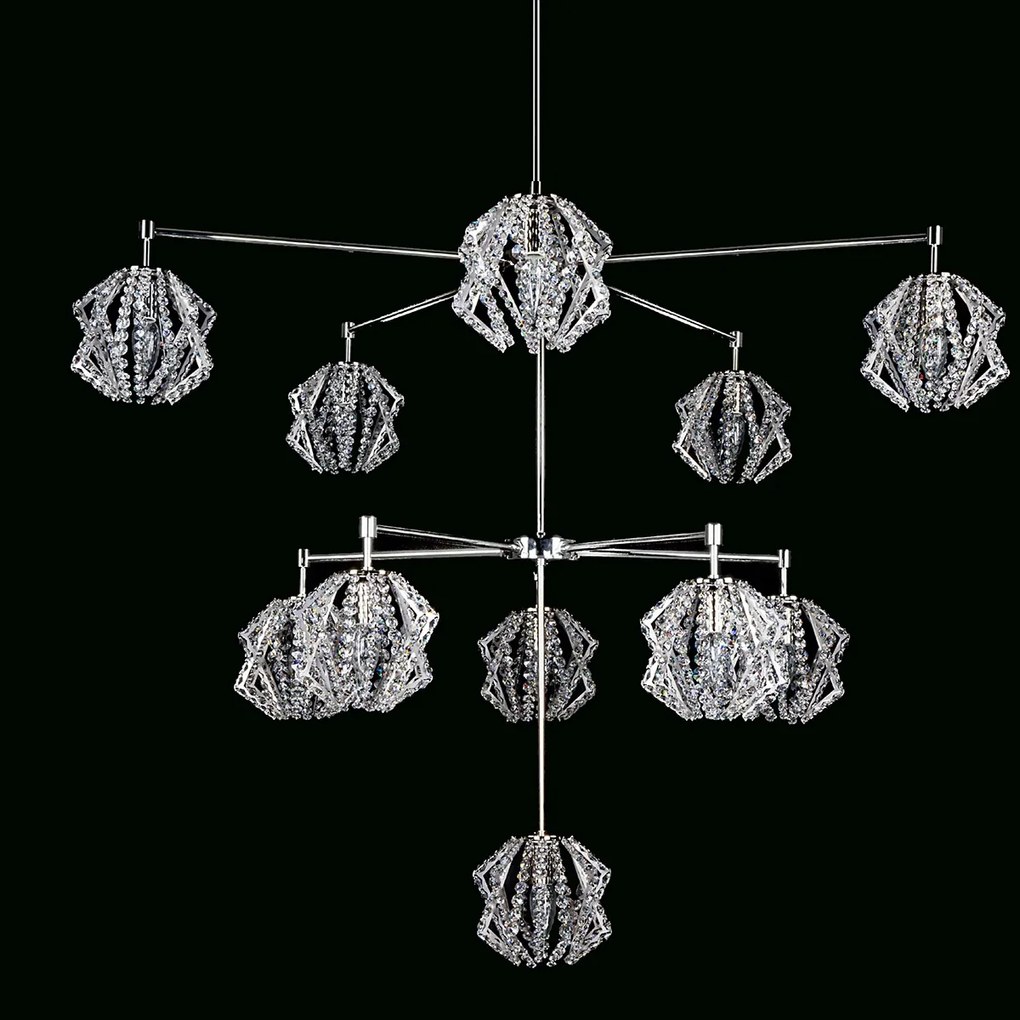 Lustra LED Cristal Bohemia Exclusive design LUX LUMINARY 02-CH