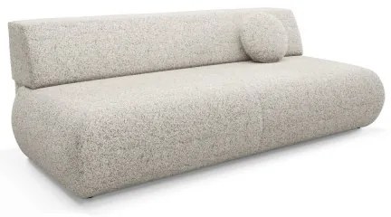 Canapea extensibilă PRATO, 3 locuri, cu spațiu de depozitare, bej