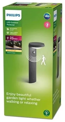 Philips TYLA LED 9W 230V 2700K IP44 lampă LED exterior cu senzor