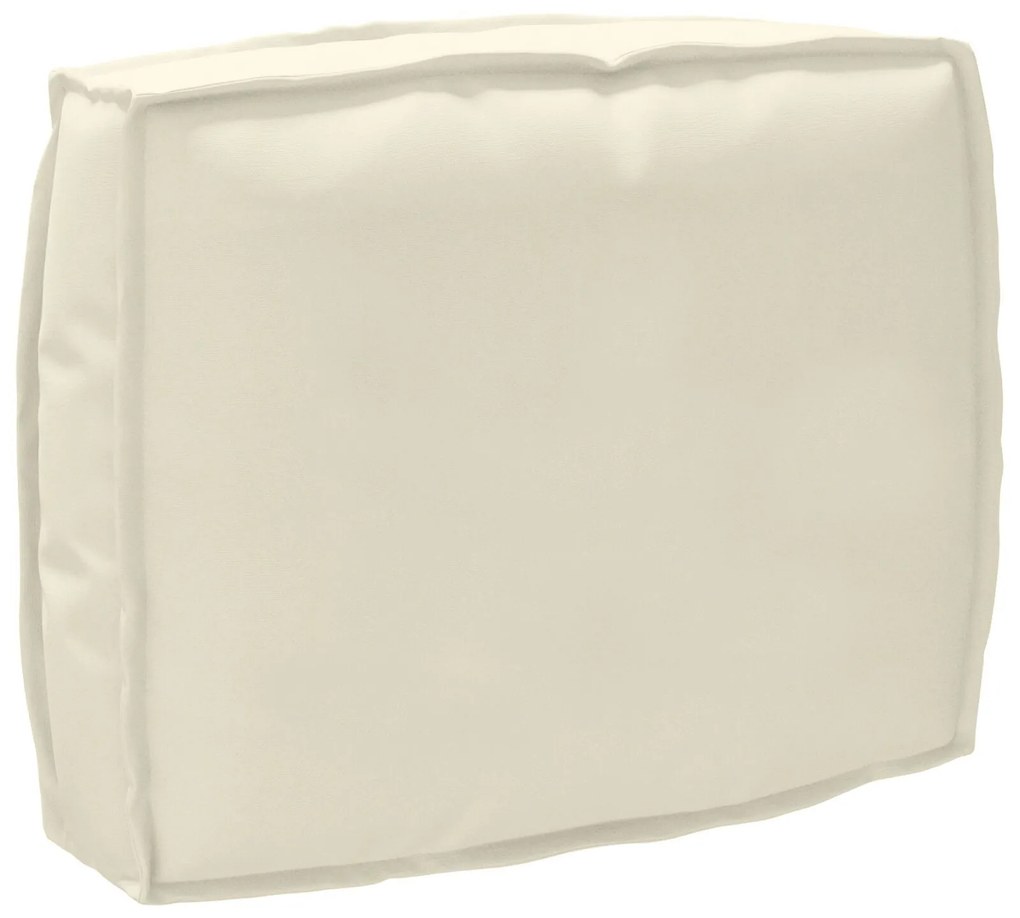 vidaXL Set de perne pentru palet 2 pcs Crem 50 x 50 x 12 cm