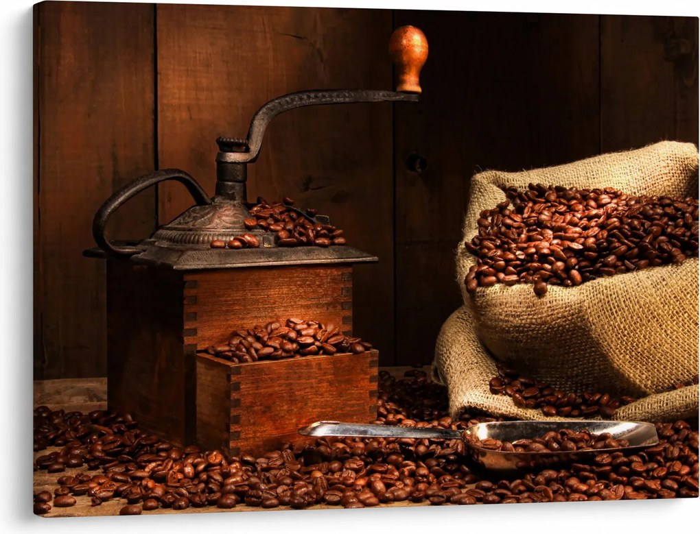 Tablou cu cafea (70x50 cm)