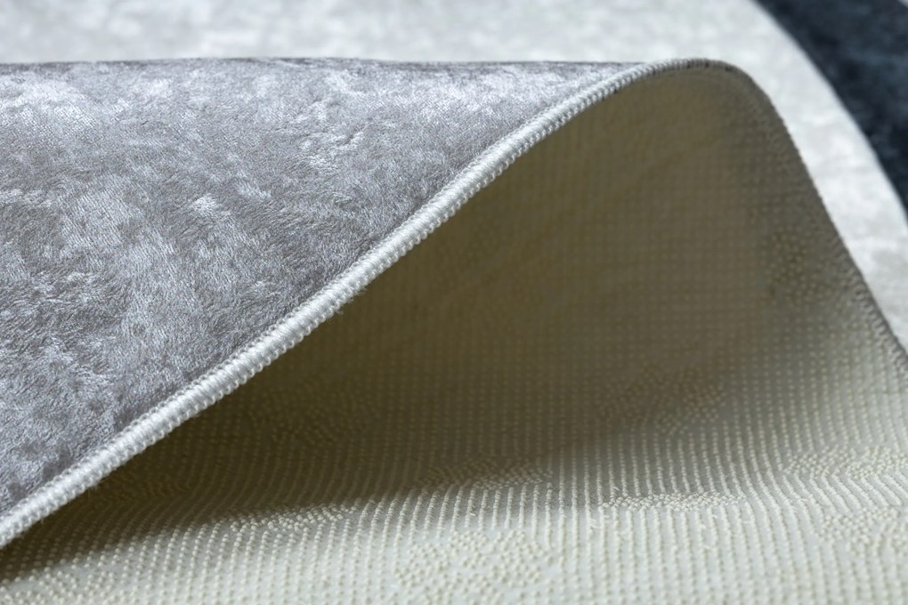 BAMBINO 2139 cerc covor lavabil - Fotbal pentru copii anti-alunecare - negru / alb - SECUNDAR-COTATI PRODUSUL