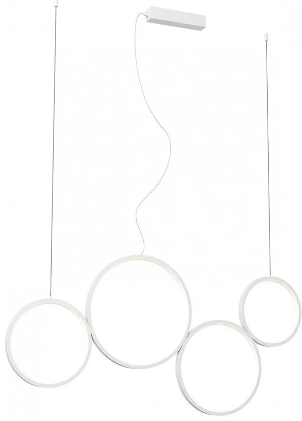 Lustră LED dimabilă pe cablu ATHENA LED/40W/230V CRI98 negru Redo 01-3384