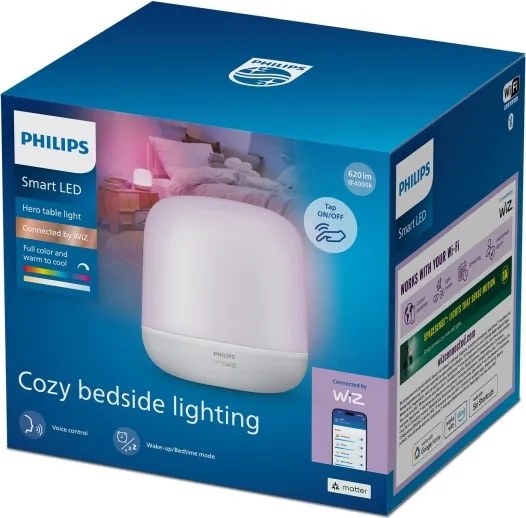Philips -LED RGBW Lampă de birou reglabilă SMART LED/9W/230V 2200-6500K Wi-Fi