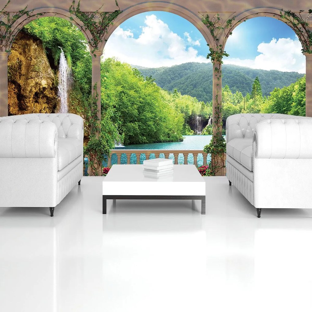 Fototapet - Arcada - din lac (152,5x104 cm)