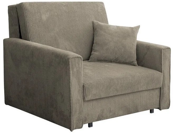 Fotoliu Columbus 190Maro deschis, 85x103x98cm, 50 kg, Tapiterie, Picioare: Metal