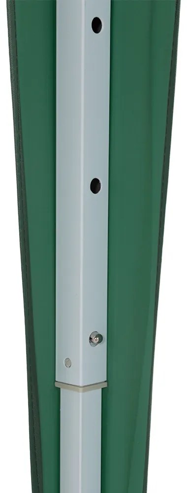 Deuba Foisor de gradina Capri 3x3 m - 2 pereti laterali - verde